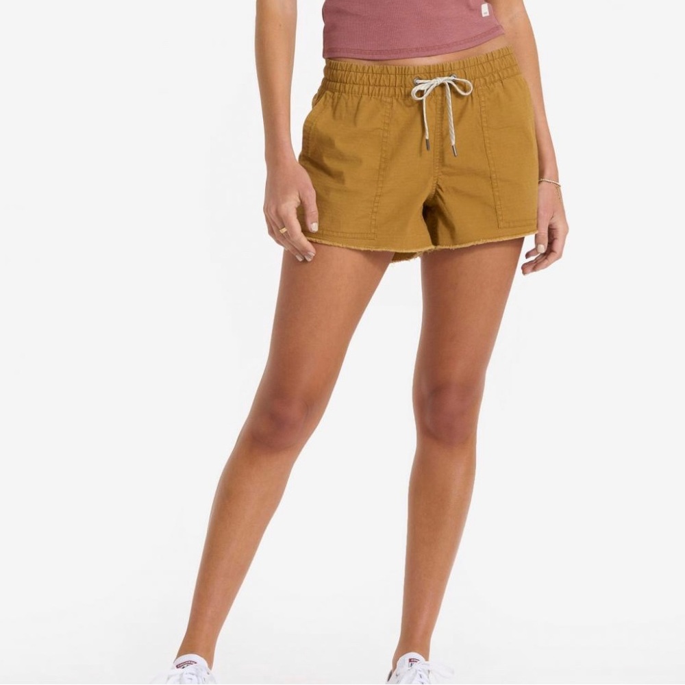 Vuori Vintage Ripstop Short, Dark Golden, M